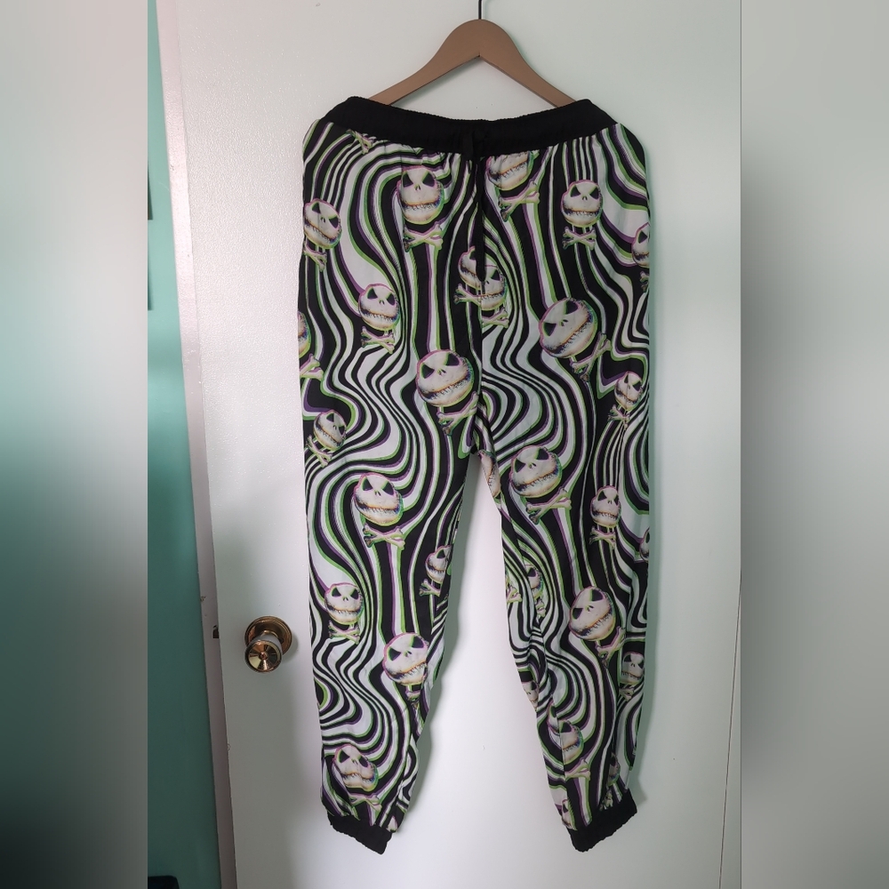 🍁Disney psychedelic Jack Skellington pants XL